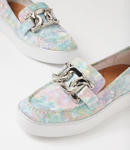 ZURINA W ZR PASTEL METAL LEATHER