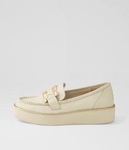 ZURINA W ZR MILK MILK SOLE LEATHER