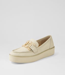 ZURINA W ZR MILK MILK SOLE LEATHER