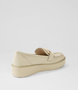 ZURINA W ZR MILK MILK SOLE LEATHER