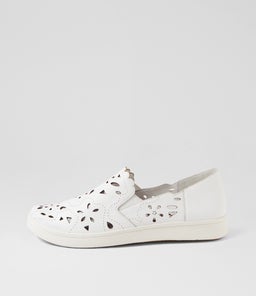 DELJIS XF ZR WHITE WHITE SOLE LEATHER