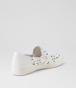 DELJIS XF ZR WHITE WHITE SOLE LEATHER