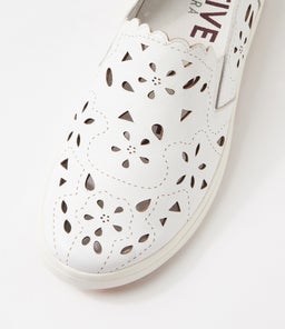 DELJIS XF ZR WHITE WHITE SOLE LEATHER