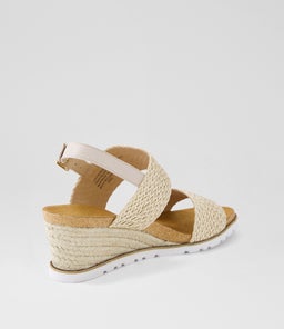 KOKOYO W ZR NUDE NUDE WEAVE LEATHER