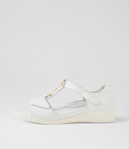 DEZA W ZR WHITE LEATHER