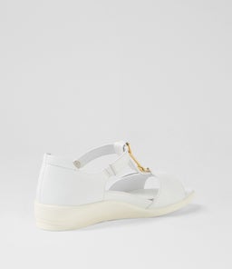 DEZA W ZR WHITE LEATHER