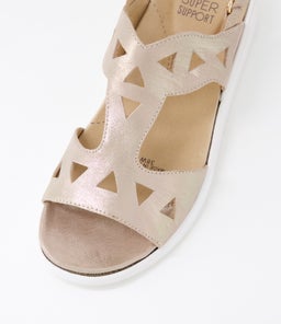 ISLANDO W ZR PLATINO SCRATCH LEATHER