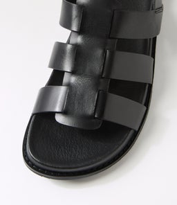 HESSA W ZR BLACK LEATHER