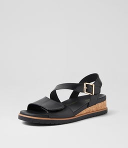 VAMSY W ZR BLACK BLACK SOLE LEATHER