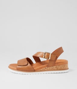 VAMSY W ZR TAN WHITE SOLE LEATHER