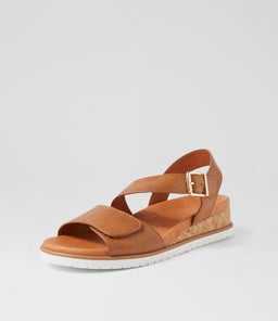 VAMSY W ZR TAN WHITE SOLE LEATHER