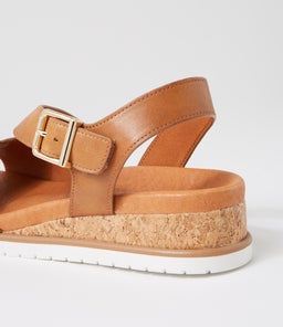 VAMSY W ZR TAN WHITE SOLE LEATHER