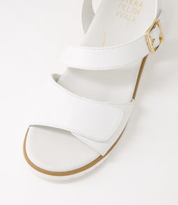 VAMSY W ZR WHITE WHITE SOLE LEATHER
