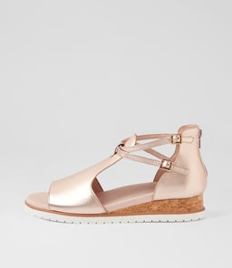 VEERAY W ZR PL ROSE GOLD WHITE SOLE LEATHER