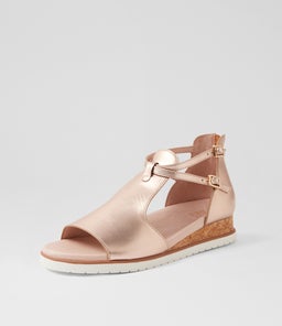 VEERAY W ZR PL ROSE GOLD WHITE SOLE LEATHER