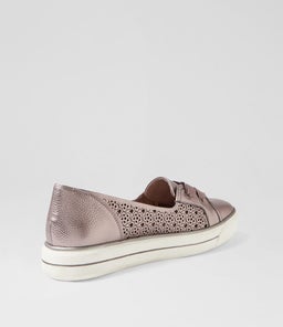 KENJI W ZR PEWTER TUMBLE LEATHER
