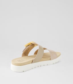 NAWRA XW ZR CAFE CAFE PATENT LEATHER