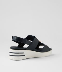 SASSON XW ZR NAVY WHITE SOLE LEATHER