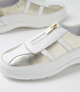 WORIA XF ZR WHITE PALE GOLD LEATHER