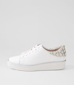 ZAYLE W ZR WHITE WHITE SOLE LEATHER