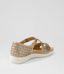 BIZZA XW ZR CHAMPAGNE WHITE SOLE LEATHER