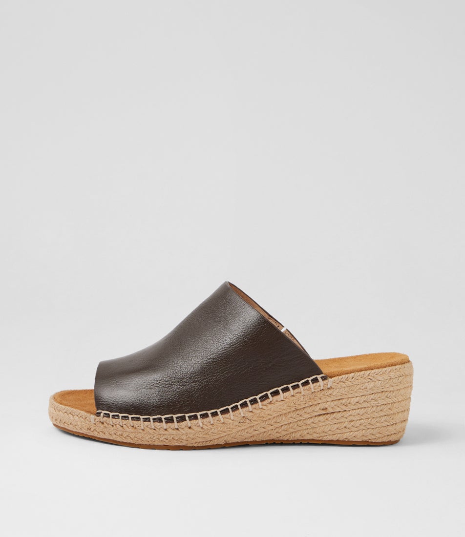 Koping Xw Choc Leather Sandals Koping Xw Choc Leather Sandals