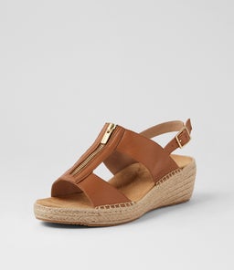 KIPTA XW ZR DK TAN LEATHER