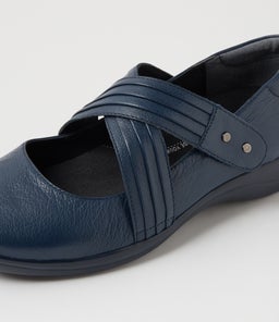 JEQUIE XF ZR NAVY LEATHER