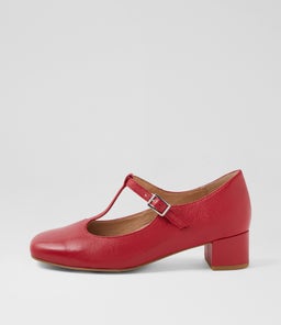 KOBUS W ZR DK RED LEATHER