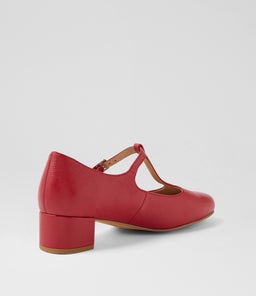KOBUS W ZR DK RED LEATHER