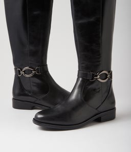 SEOJIN XF ZR BLACK LEATHER STRETCH SMOOTH