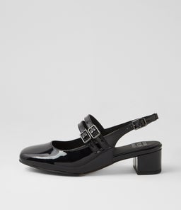 TIARA W ZR BLACK PATENT LEATHER