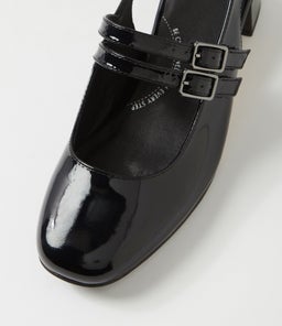 TIARA W ZR BLACK PATENT LEATHER