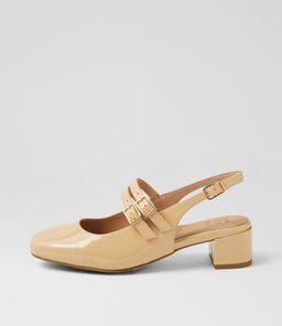 TIARA W ZR NUDE PATENT LEATHER