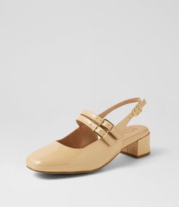 TIARA W ZR NUDE PATENT LEATHER