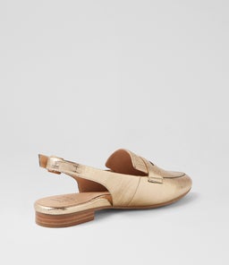 LUZERN W ZR GOLD SQUARES LEATHER