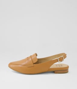 LUZERN W ZR DK TAN LEATHER