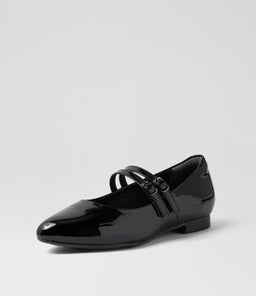 LOTTON W ZR BLACK PATENT LEATHER