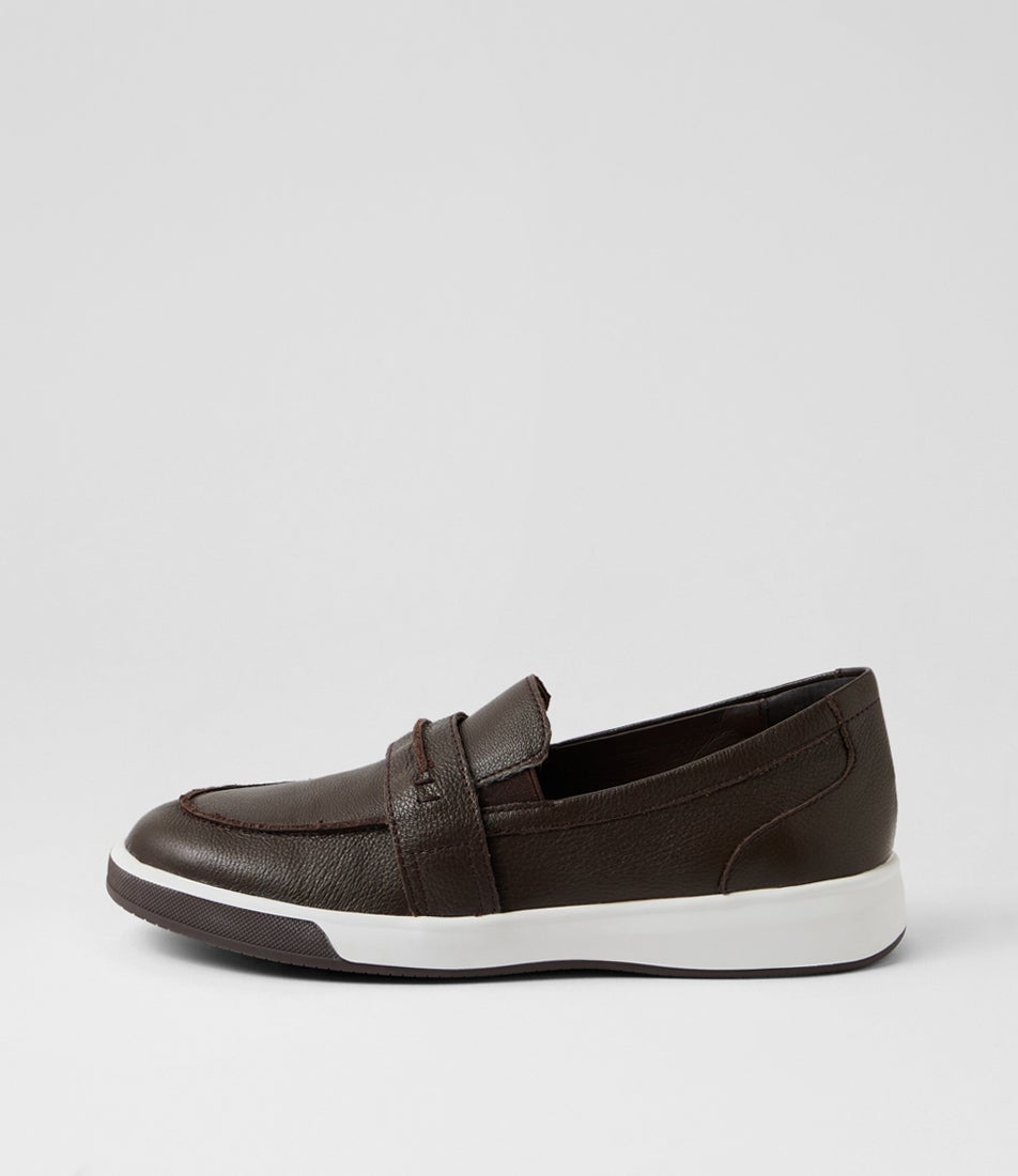 Aindrea Xf Choc Leather Loafers Aindrea Xf Choc Leather Loafers