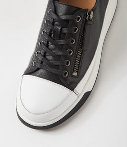ALFENA XF ZR WHITE BLACK LEATHER