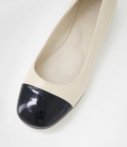 EXID W ZR BLACK VANILLA PATENT LEATHER