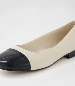 EXID W ZR BLACK VANILLA PATENT LEATHER