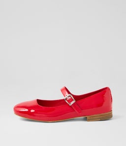 EVONY W ZR RED PATENT LEATHER