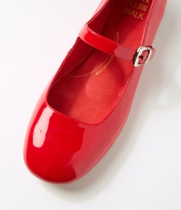 EVONY W ZR RED PATENT LEATHER