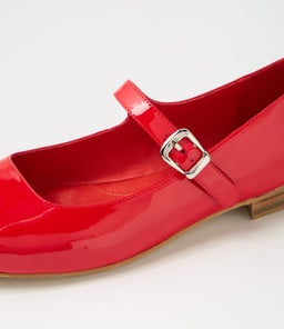 EVONY W ZR RED PATENT LEATHER