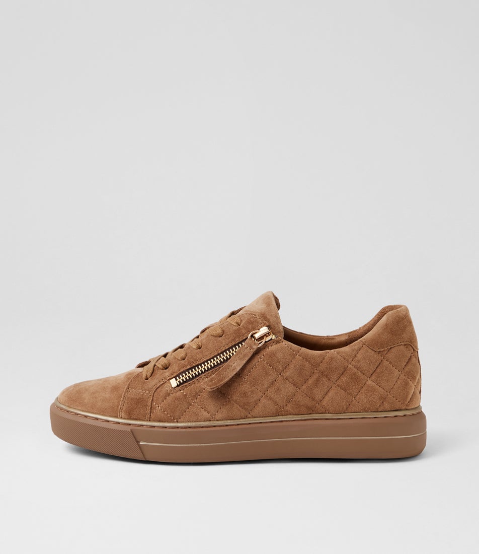 Kozie W Light Choc Suede Sneakers Kozie W Light Choc Suede Sneakers