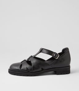 MOLYES W ZR BLACK BLACK HEEL LEATHER