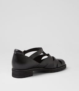 MOLYES W ZR BLACK BLACK HEEL LEATHER