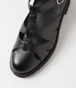 MOLYES W ZR BLACK BLACK HEEL LEATHER