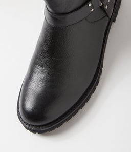 MOBY W ZR BLACK BLACK HEEL LEATHER